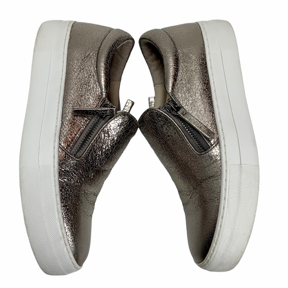 STEVE MADDEN Glaammar Zip Platform Sneaker. SZ 8 - Picture 13 of 13